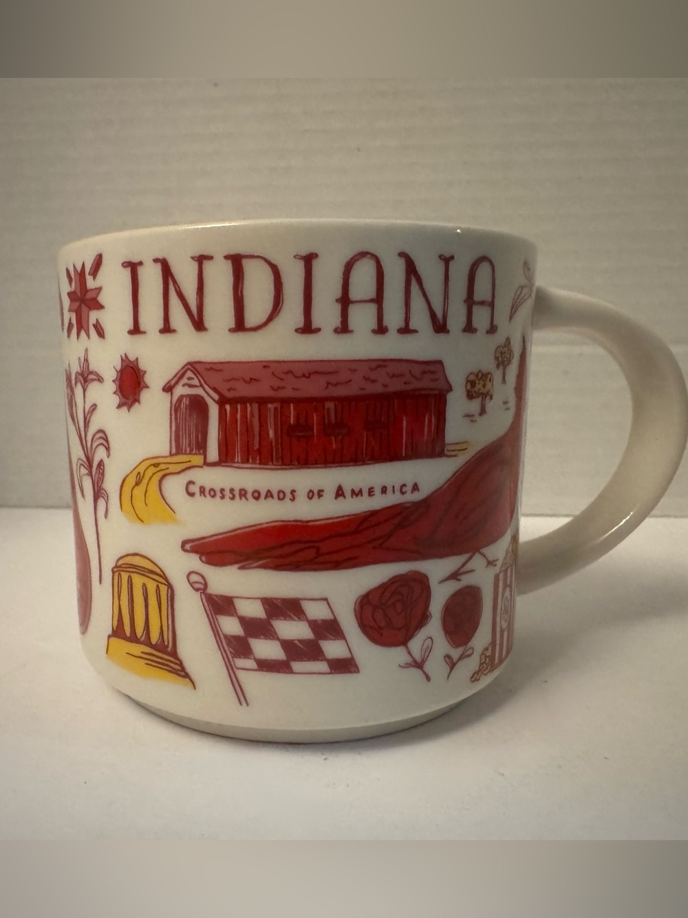 Starbucks You Are Here Series Indiana 14oz Coffee Mug 2019 Crossroads of America